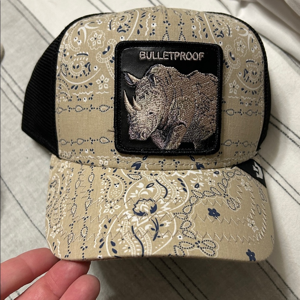 Goorin bros Bulletproof Rhino Trucker Hat - Picture 3 of 6